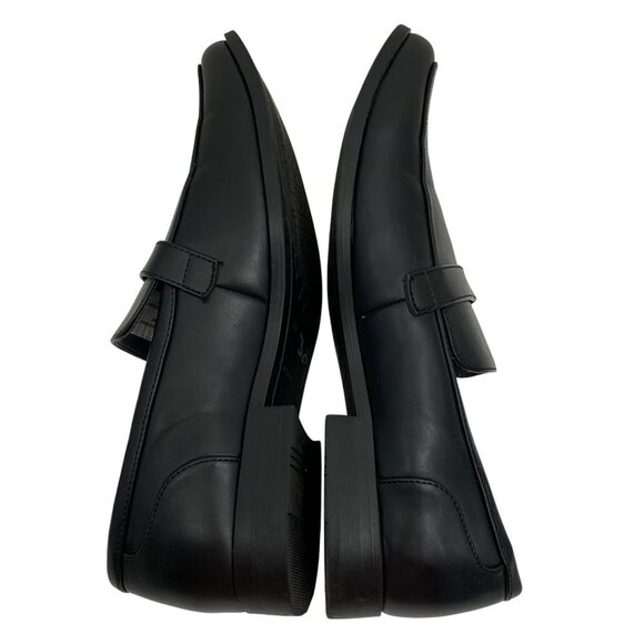 Perry Ellis Portfolio Mens Black Faux Leather Loafers Size 8.5 Style: Jimmy - Picture 8 of 8